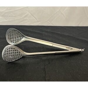 Gold Coast always in style Stainless Steel Turner/Thongs- 12 inches